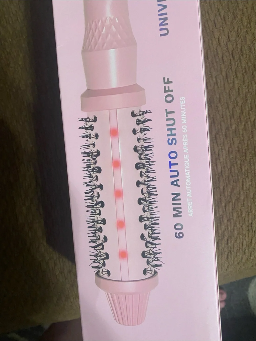 NIB Pink Thermal Brush - Lift, Wrap & Style